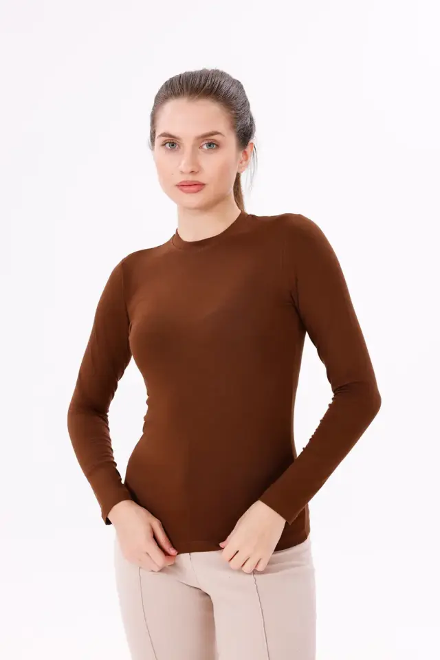 Velura Collection Uzun Kol Bisiklet Yaka Body 4'lü Set