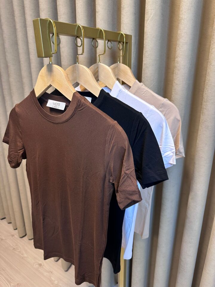 Velura Collection - Kısa Kol Bisiklet Yaka Body 4'lü Set