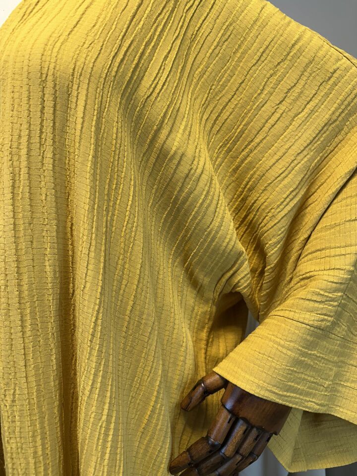 Hardal Sarısı Kimono Takım